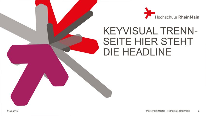 Hochschule / Universität PPT Slide Ref. 2